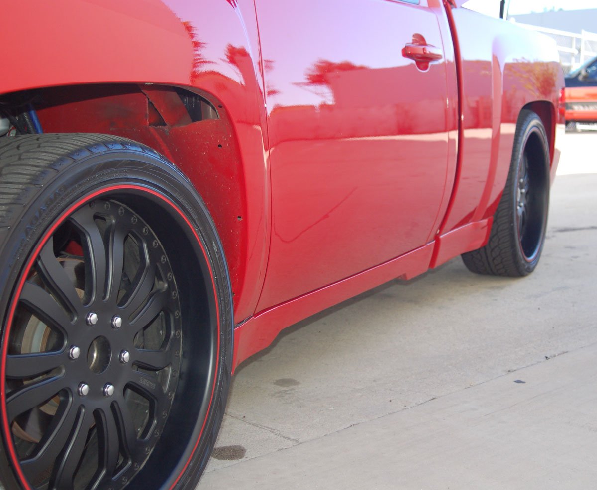Chevy Silverado Street Scene 950-70170 Urethane Standard Cab Side Skirt