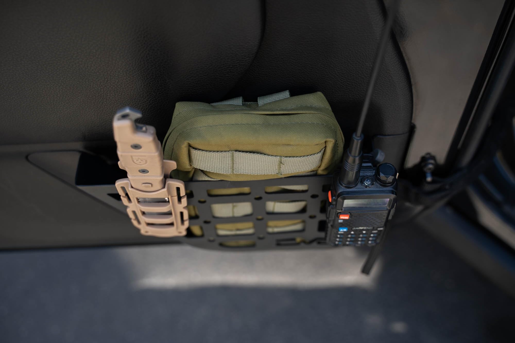 Slim Molle Pockets DV8 Offroad Front Door for 2011-2018 Jeep Wrangler JK | Replaces The Weak Factory Netting | Slimmer Width for Increased Legroom | Molle Panel Design for Mounting Solutions | Pair