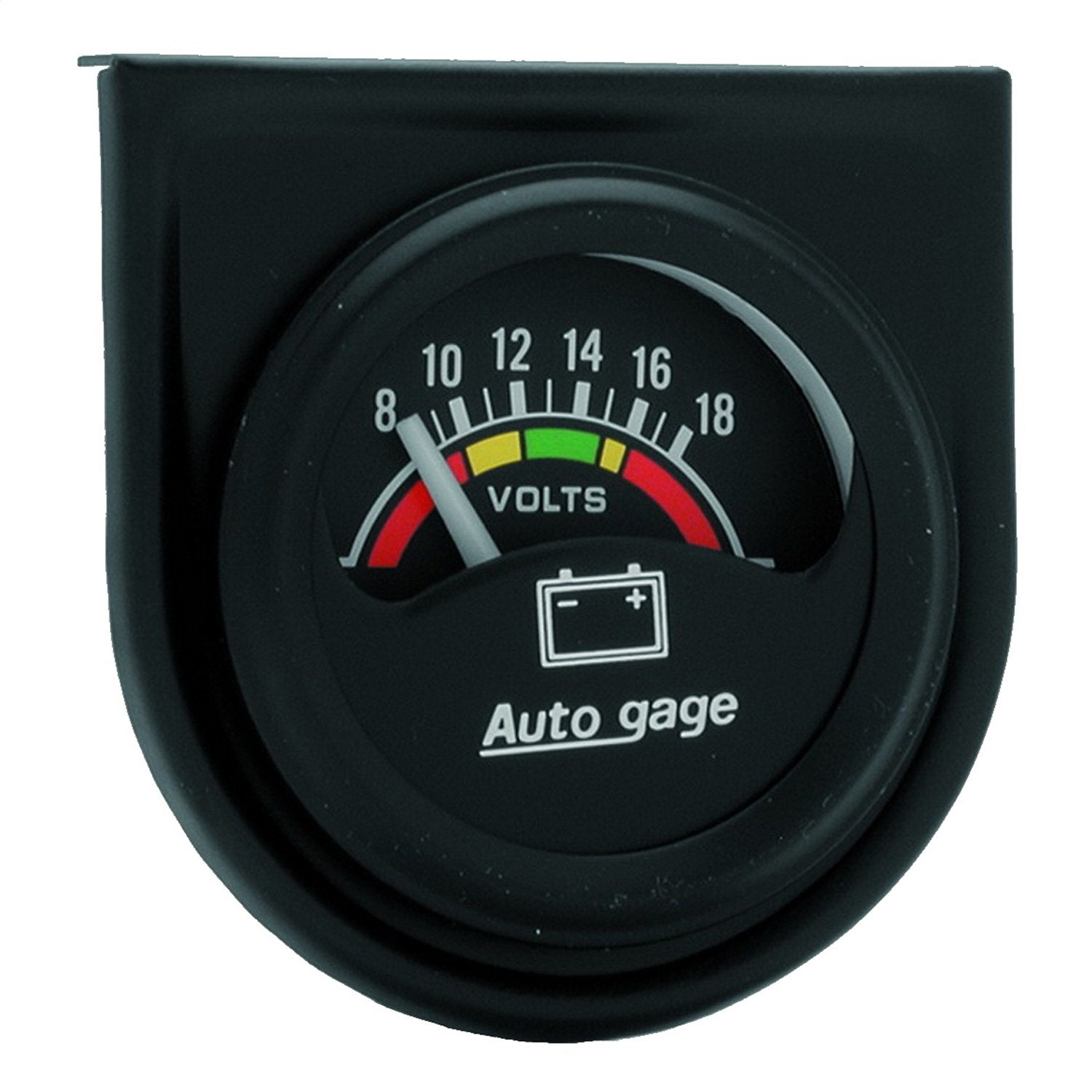 AUTO METER Autogage 2356 Electric Voltmeter Gauge , 1.500 in.