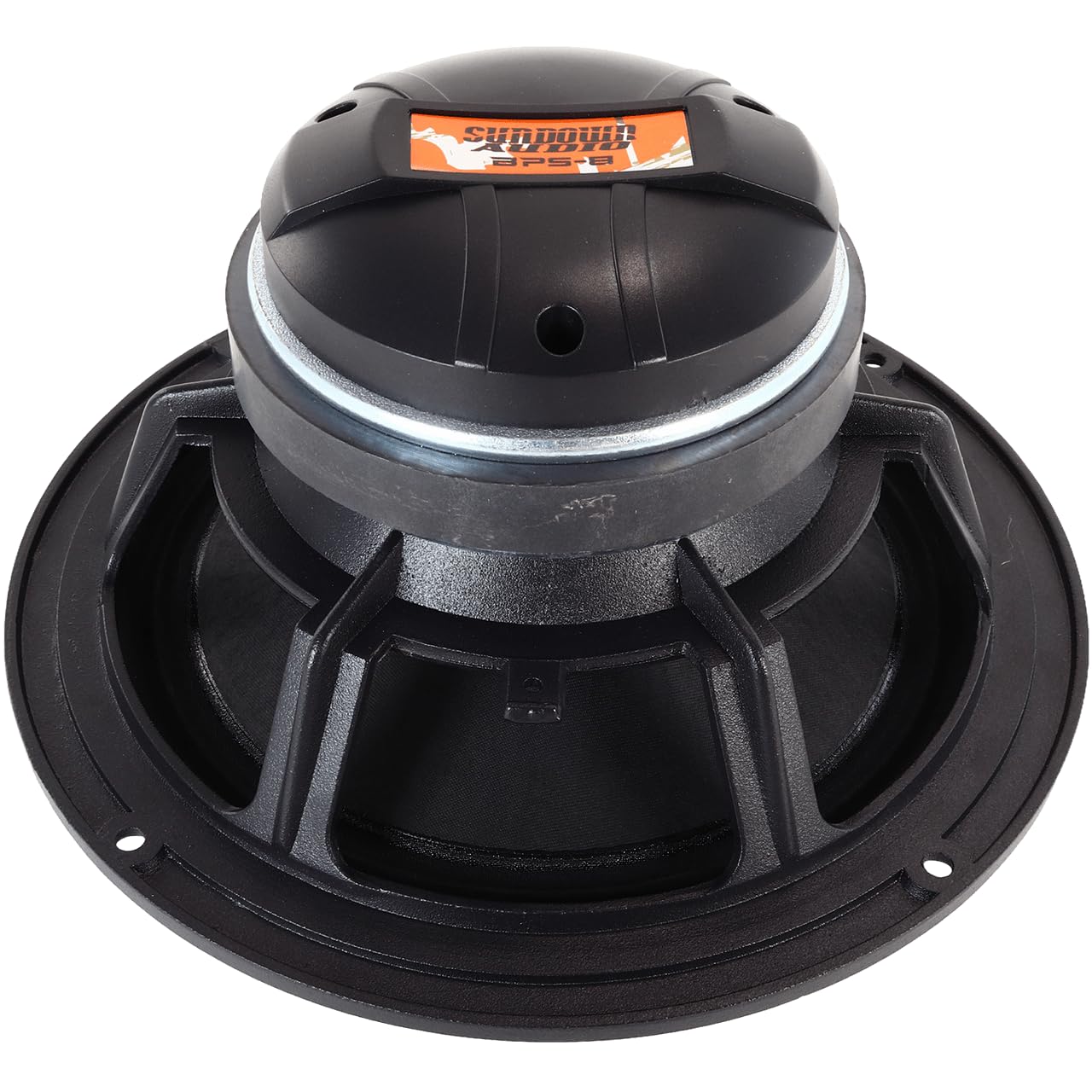 Sundown Audio 8-inch PS-BPS8 Coaxial Marine Speakers with Horn Tweeters – 150W RMS, 4 Ohm, IP67 Waterproof, 94dB High-Efficiency Outdoor Audio for Boat, UTV, Powersports, Off-Road Vehicles