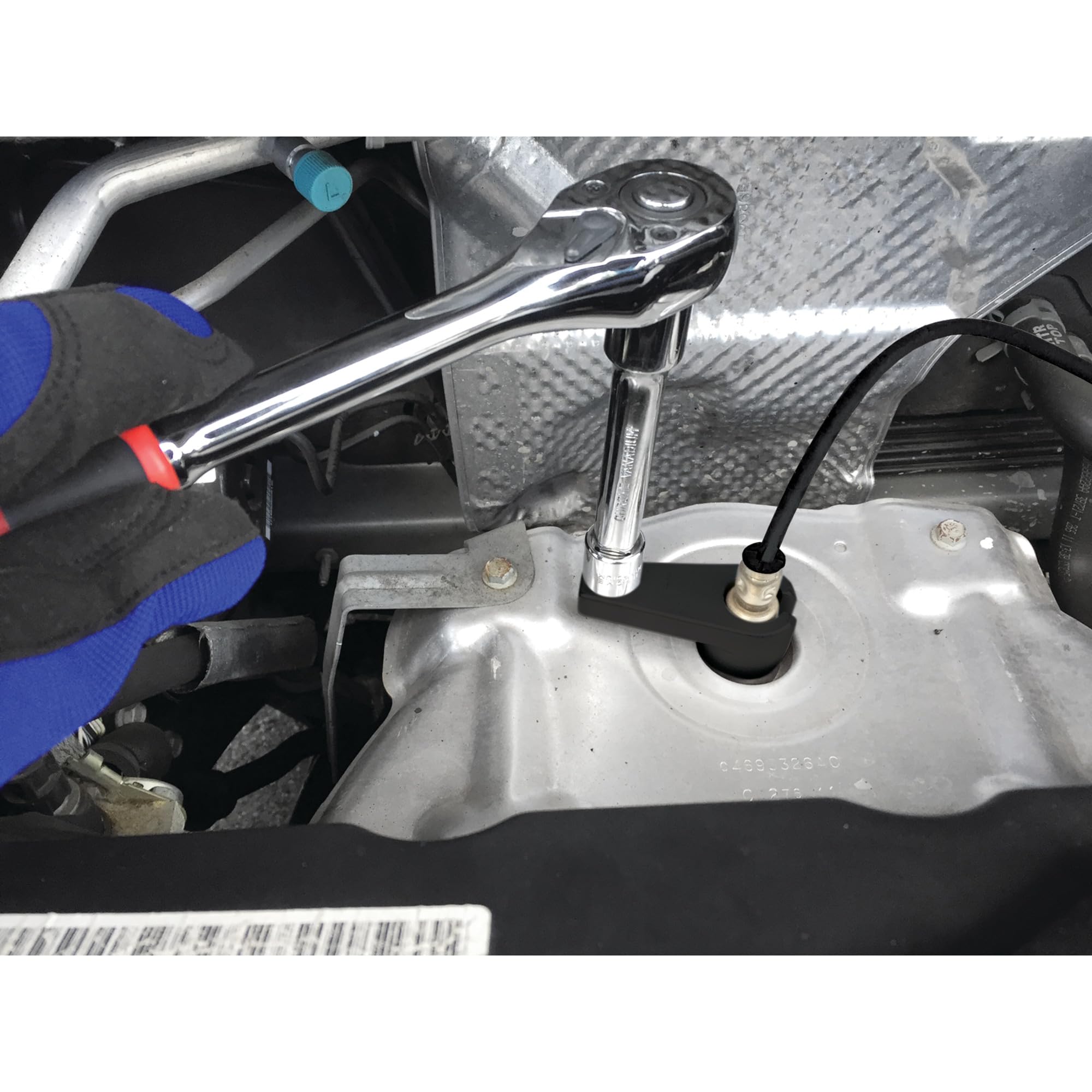 W84009 Performance Tool NOX & SOOT Sensor Crow Foot Removal Tool for Dodge Diesels - 1/2-Inch Hex with 6 and 12 Pt SP Grip Drive