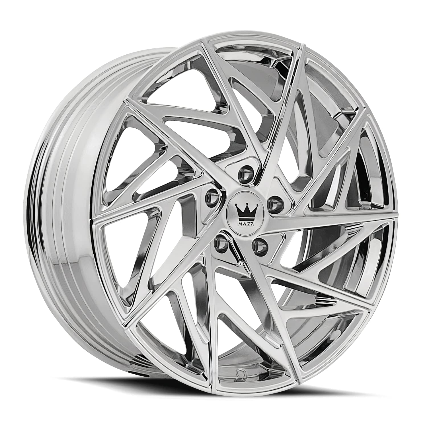 Freestyle Mazzi 377 18x8 5x4.5" +35mm Chrome Wheel Rim 18" Inch