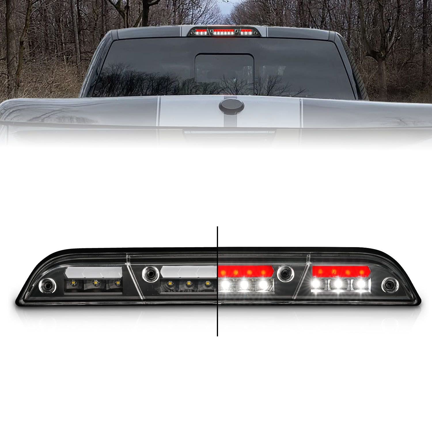 Black Anzo LED 3rd Brake Light