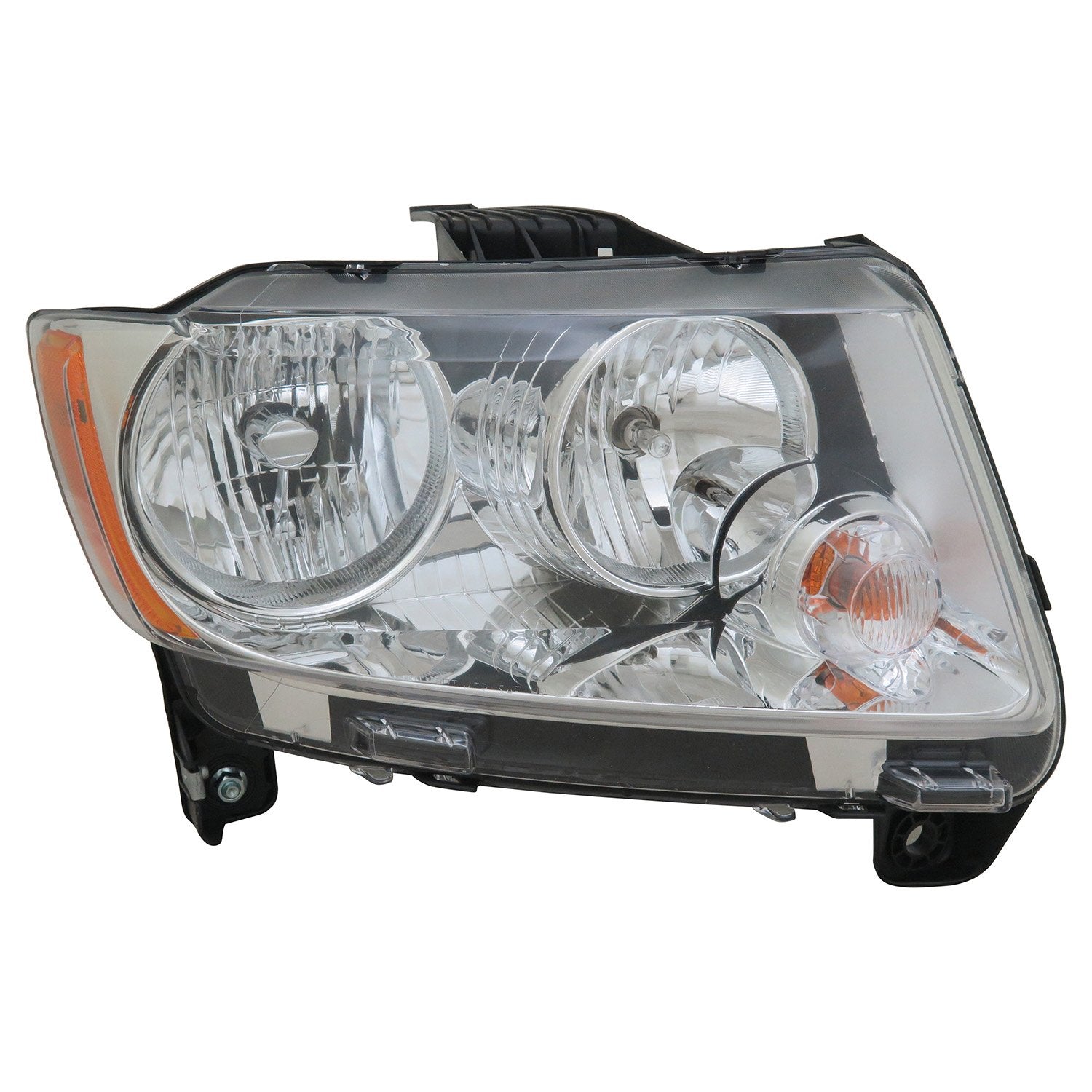 Right TYC Headlight Assembly Compatible with 2011-2013 Jeep Compass