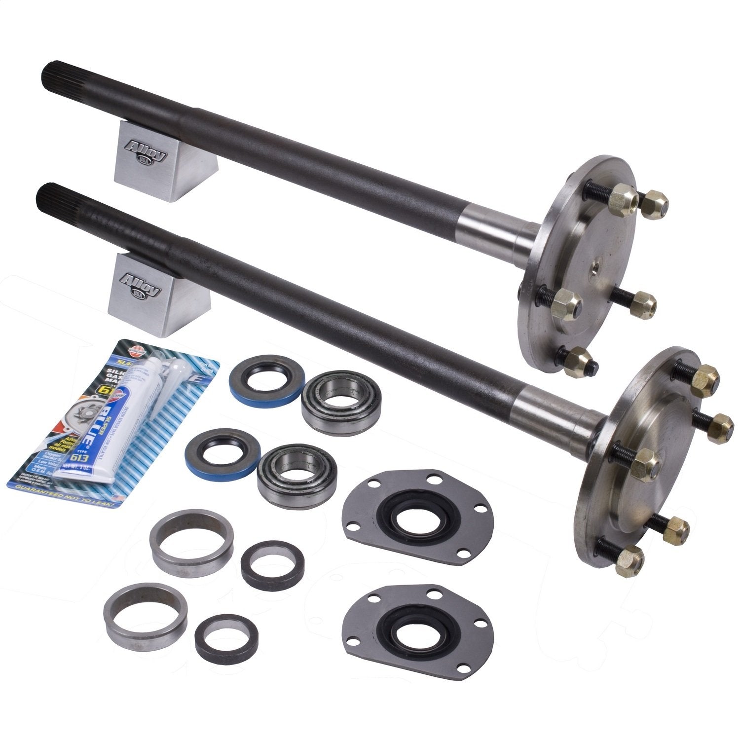 Alloy USA Conversion Kit Axle Shaft for Jeep CJ/Scrambler | 1-Piece, Narrow Track | 16530.20 | Fits 1976-1983 Jeep CJ5/CJ7; 1986 Jeep Scrambler