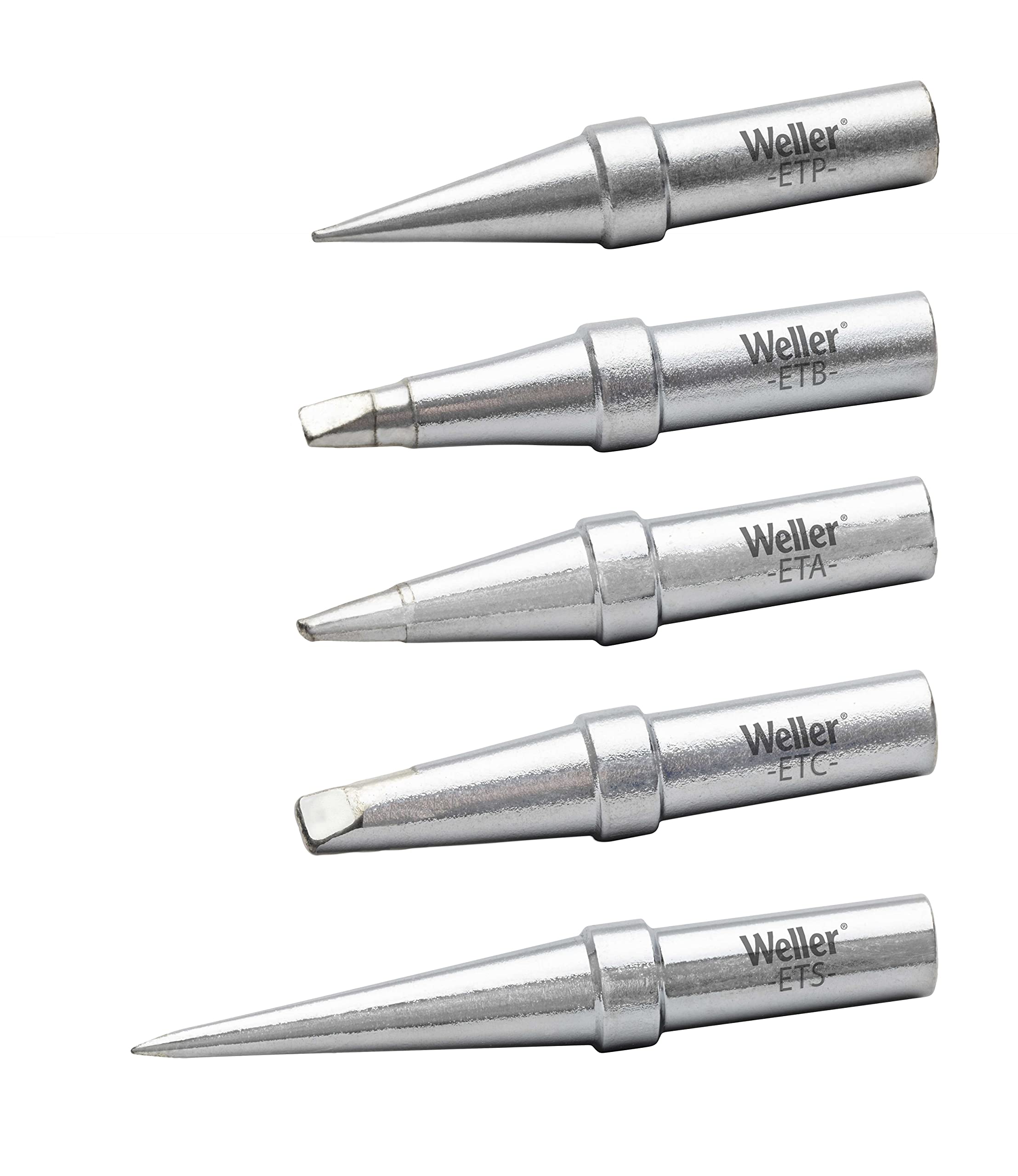 5 Piece Weller Genuine Tip Set for WE1010NA | ETSET-5