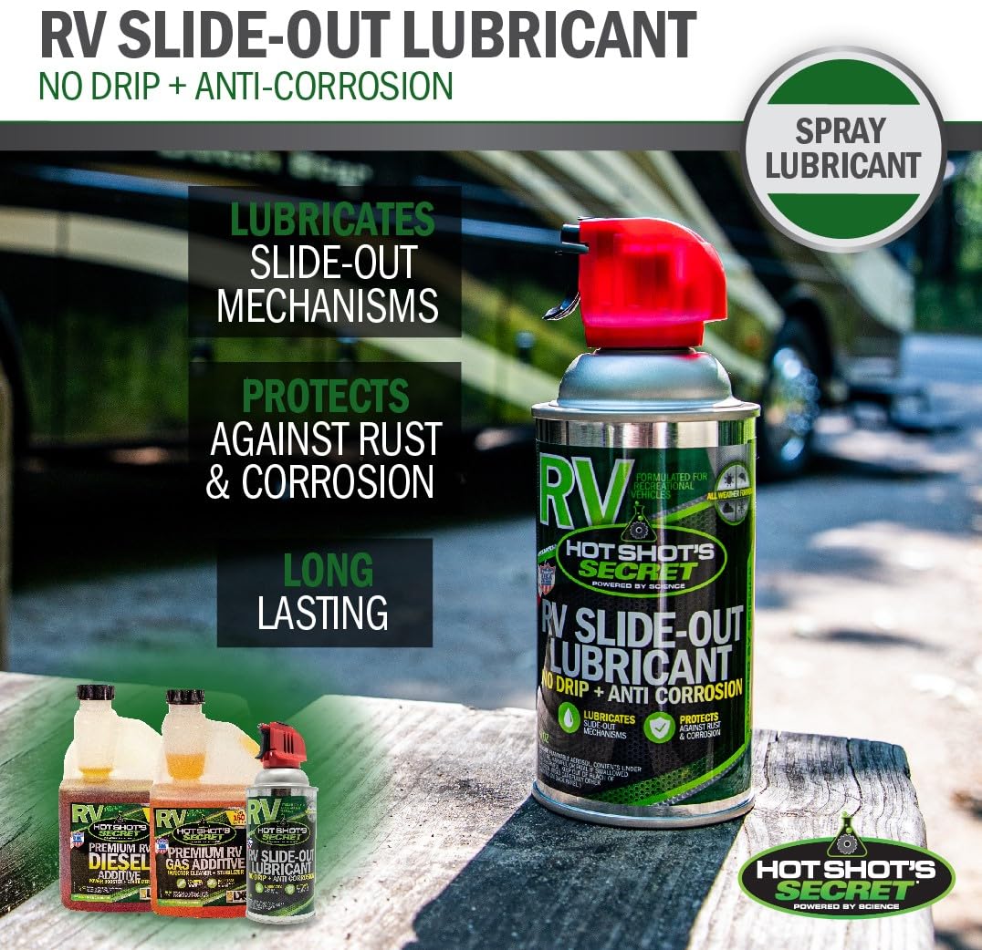 RV Slide-Out Lubricant Hot Shot's Secret 9 Ounce