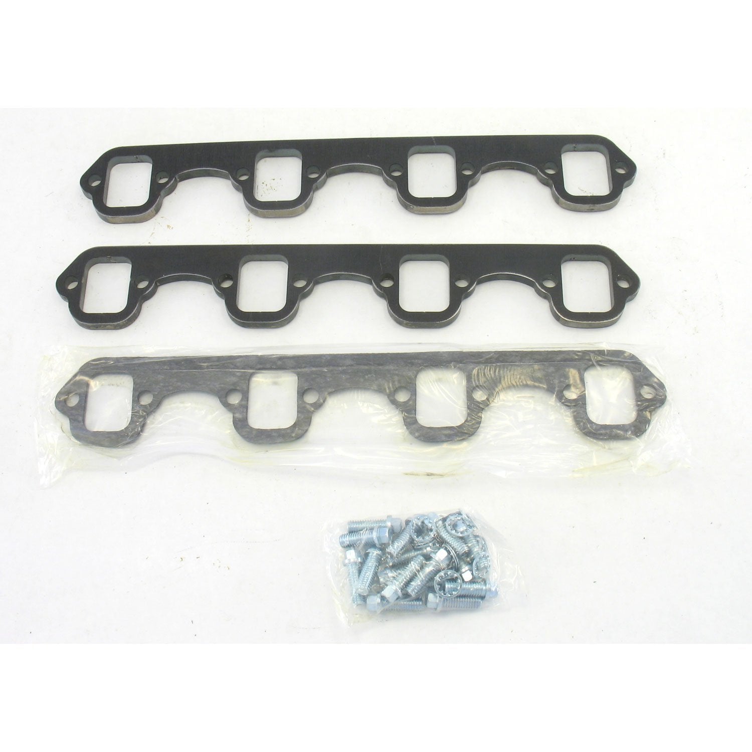 H7841 Patriot Exhaust 1-5/8 x 1-3/4 Rectangle Header Flange for Small Block Ford