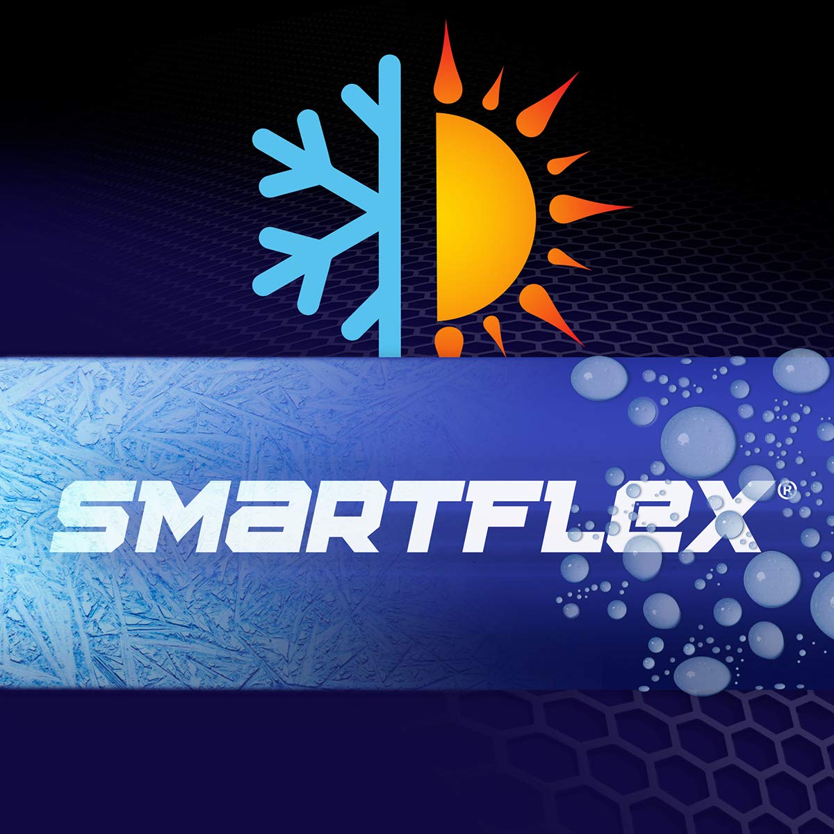 Air Hose SmartFlex, 3/8 in. x 50 ft., Hybrid, Blue - HSF3850BL2