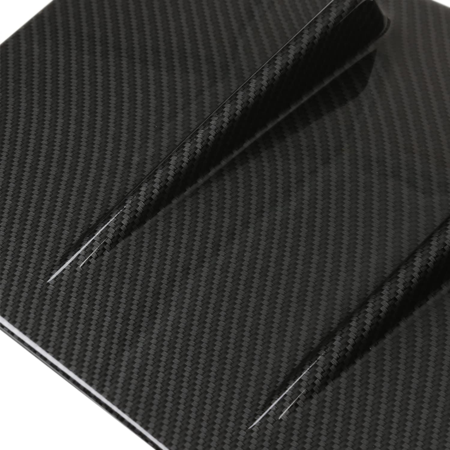 Carbon Fiber Painted ABS Shark Fin Vortex Generator Spec-D Tuning Compatible with 2015-2021 Subaru Impreza WRX STI Models