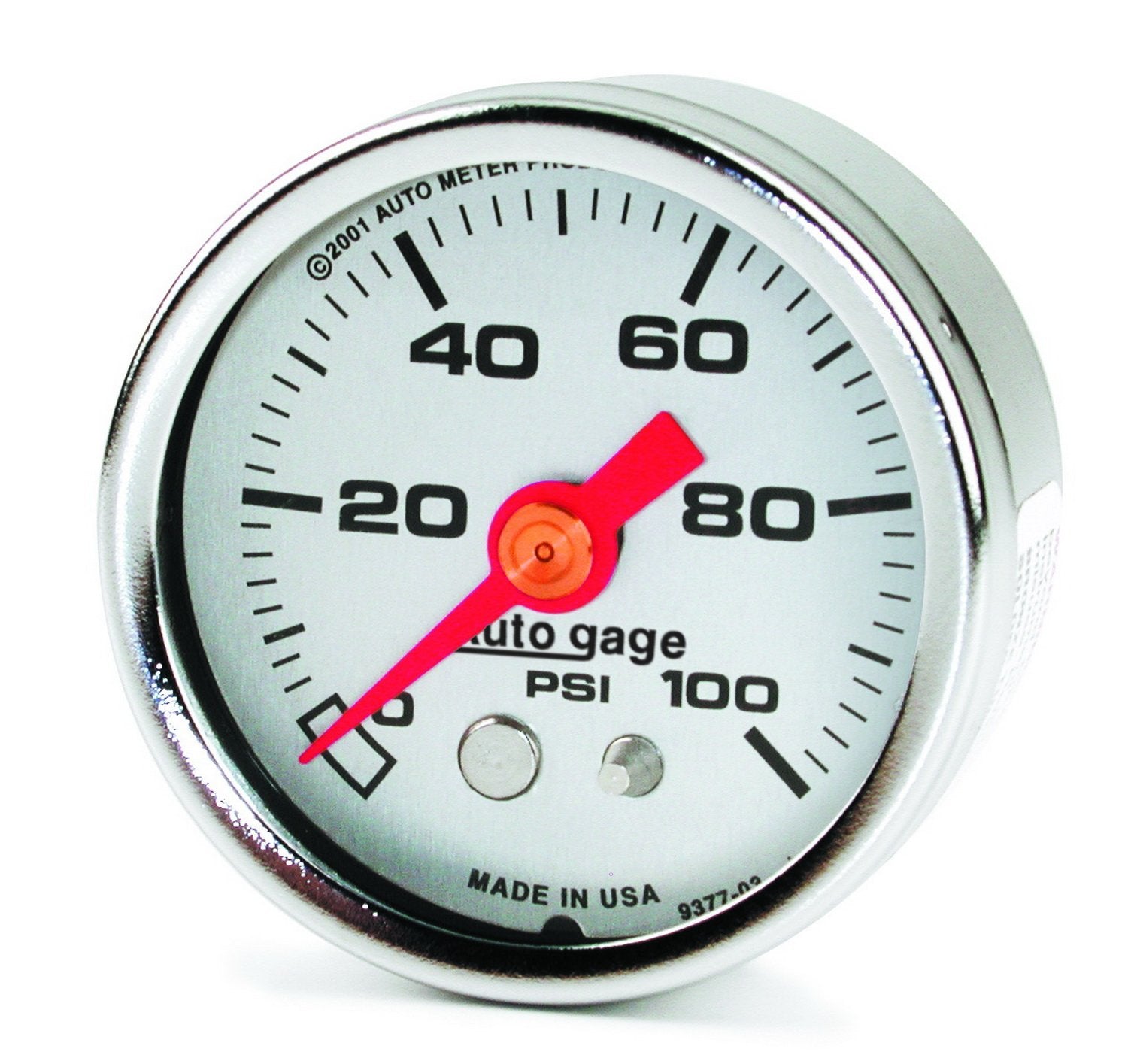 Autogage Auto Meter 2180 Fuel Pressure Gauge