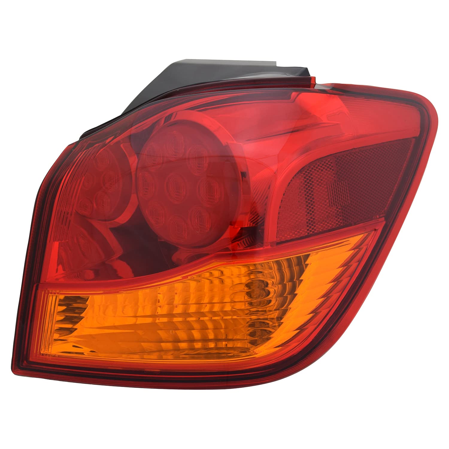 Right TYC Tail Light Assembly Compatible with 2011-2019 Mitsubishi Outlander