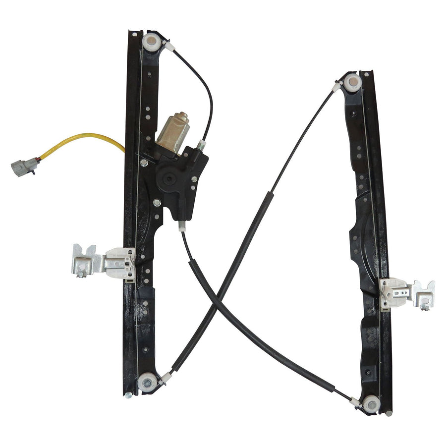 Power Window Motor and Regulator Assembly TYC 660537 Front Right-Side Compatible with 2004-2015 Nissan Titan