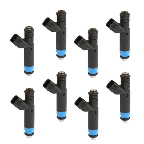 Fuel Injector ACCEL 151880 - 80 lb/hr - USCAR - High Impedance - 8 Pack, Black