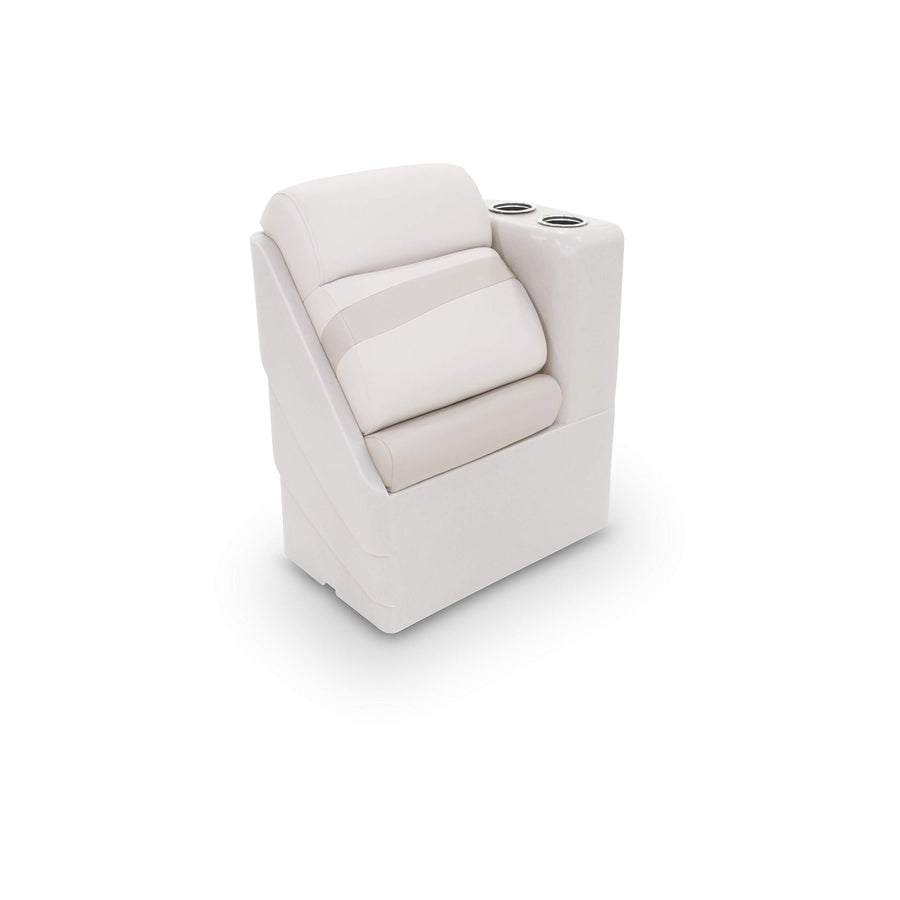 17" Right Arm TAYLOR MADE PRODUCTS Pontoon Chaise - Champagne
