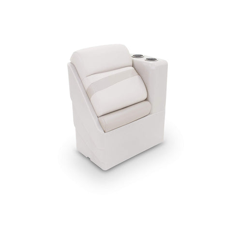 17" Right Arm TAYLOR MADE PRODUCTS Pontoon Chaise - Champagne