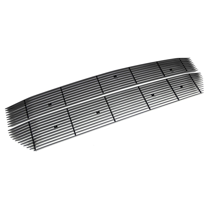 Laser Billet Grille, 2016-2018 Silverado 1500, Black, 2 Pc, Overlay - PN #6211271