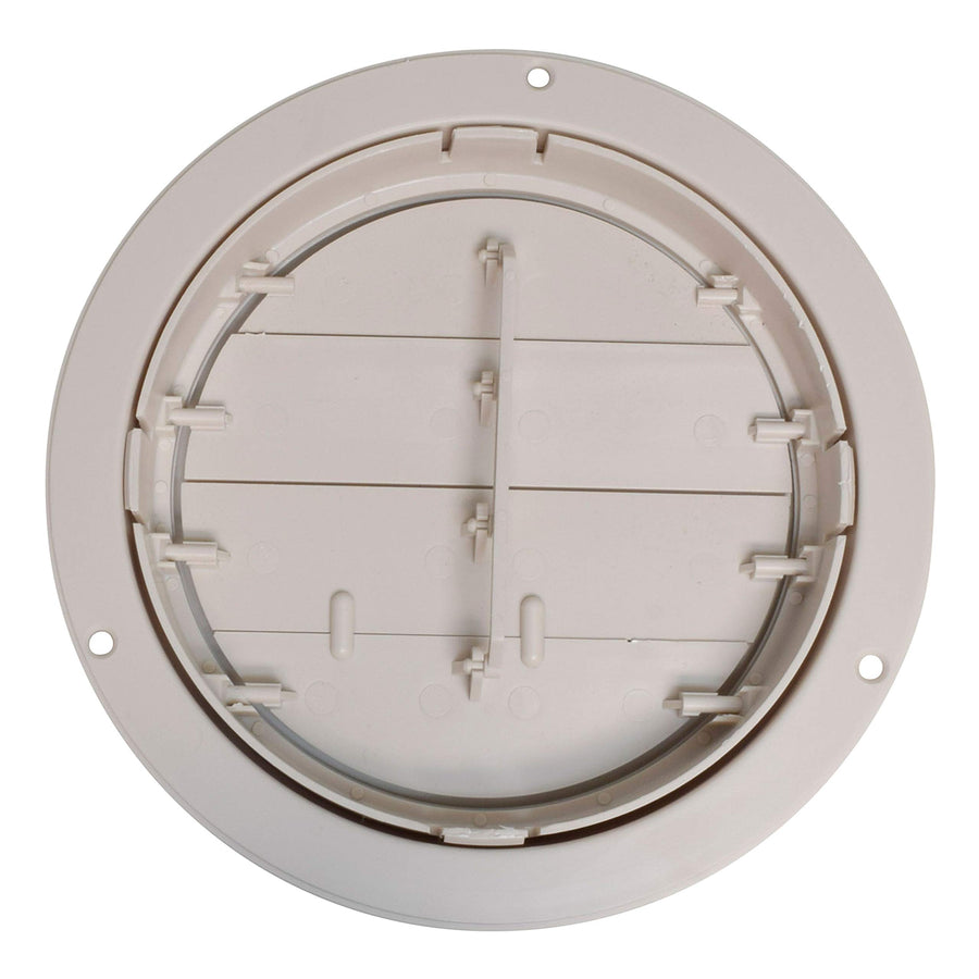 Dampered Valterra A10-3360VP Heating and A/C Register with 360° Rotation - 5-13/16" ID x 6-7/8", Beige