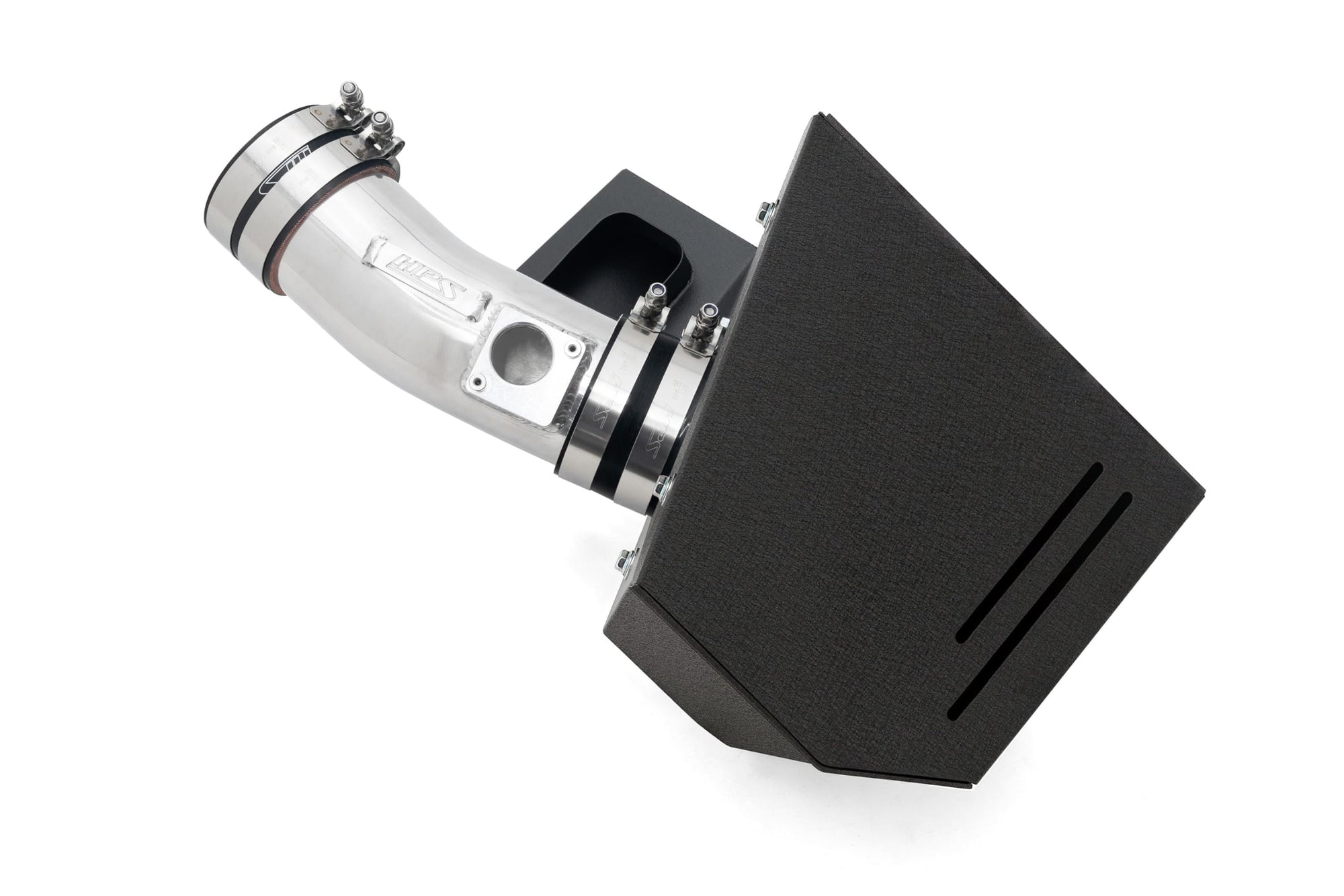 HPS Air Intake Kit Polish with Heat Shield Compatible for 2022-2024 Acura MDX Type S 3.0L Turbo, 827-728P