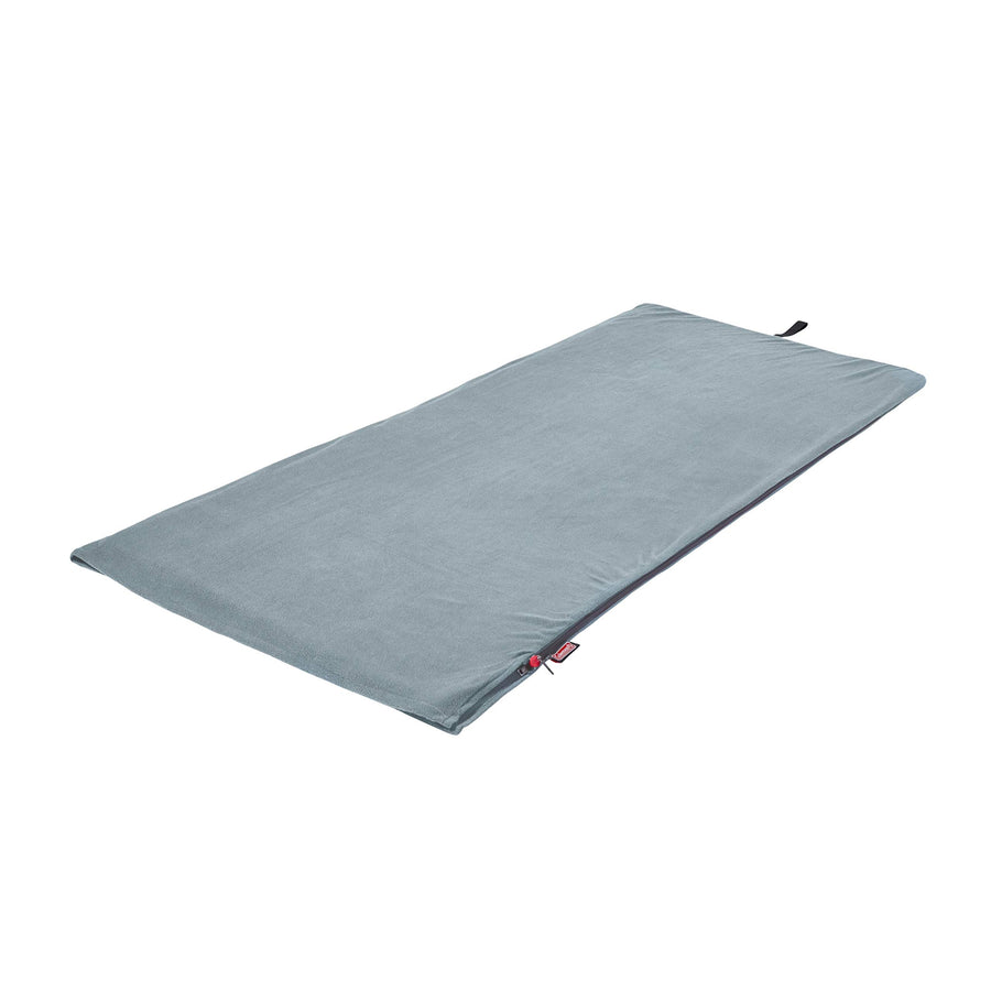 Coleman Fleece Stratus Sleeping Bag Liner, 50°F Sleeping Bag for Adults, Adds 12°F More Warmth When Used to Line Another Sleeping Bag, Stuff Sack Included