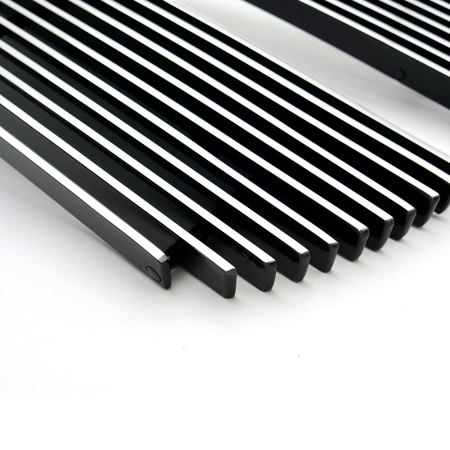 Billet Grille Compatible with Chevrolet Silverado (2006-2007), Polished, 2 Pc, Overlay - PN #21106