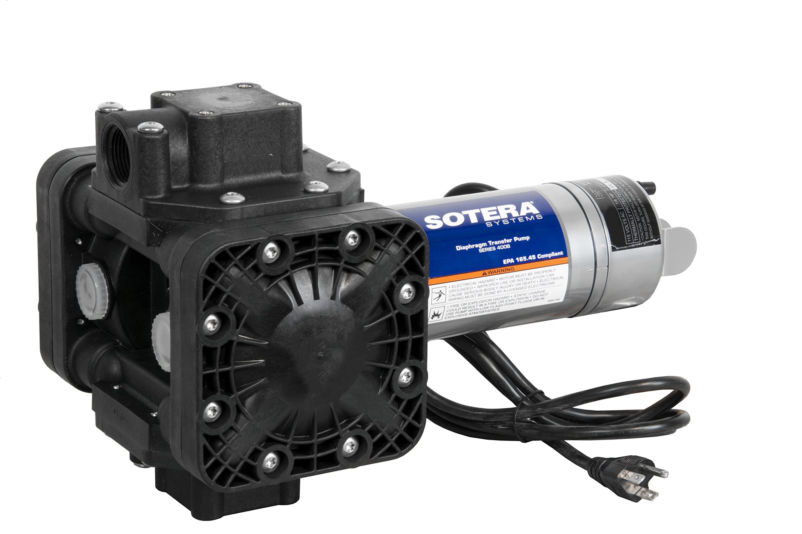Chemical Transfer Pump Sotera w/Discharge Hose & Manual Nozzle