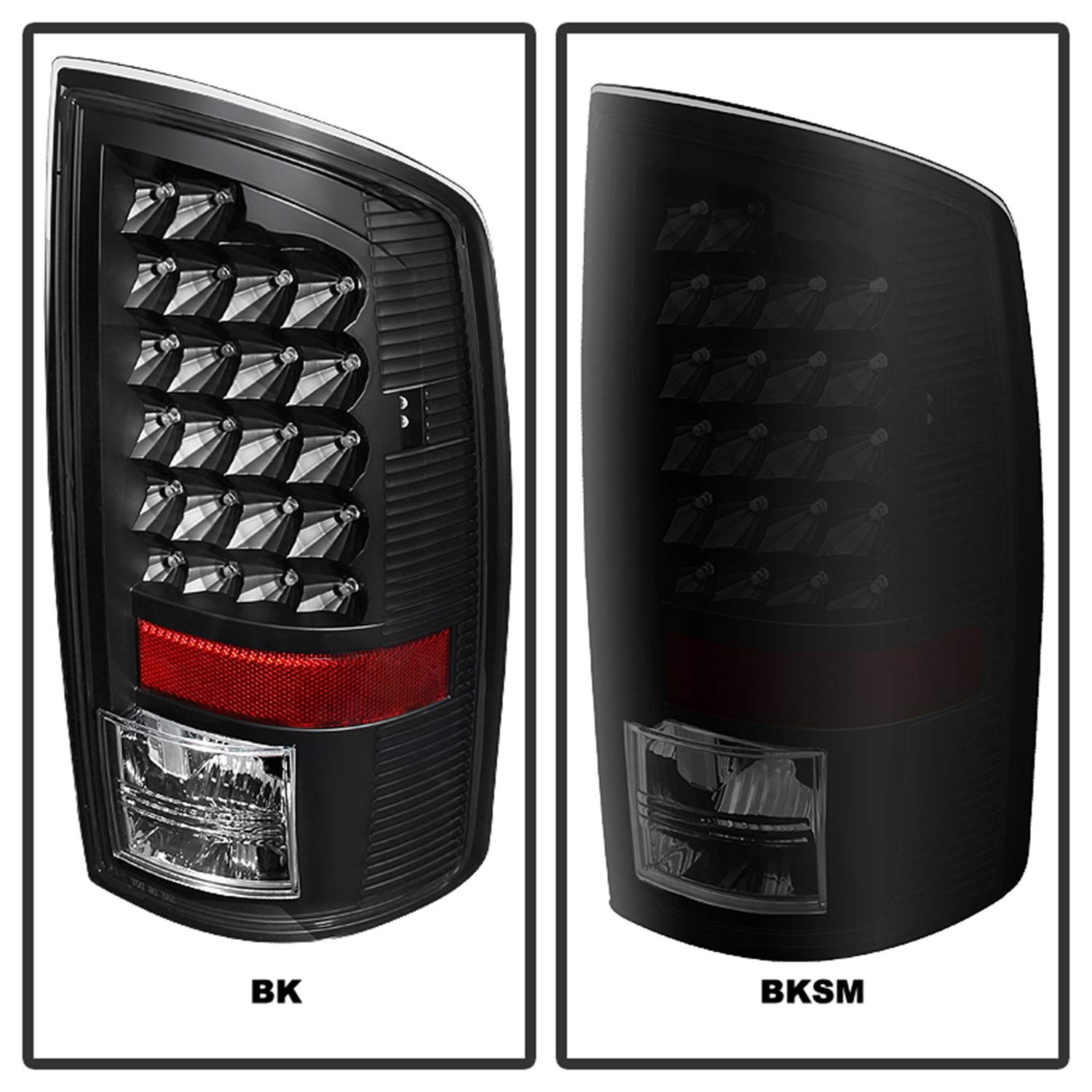 Auto Spyder ALT-JH-DR02-LED-BKSM LED Tail Light