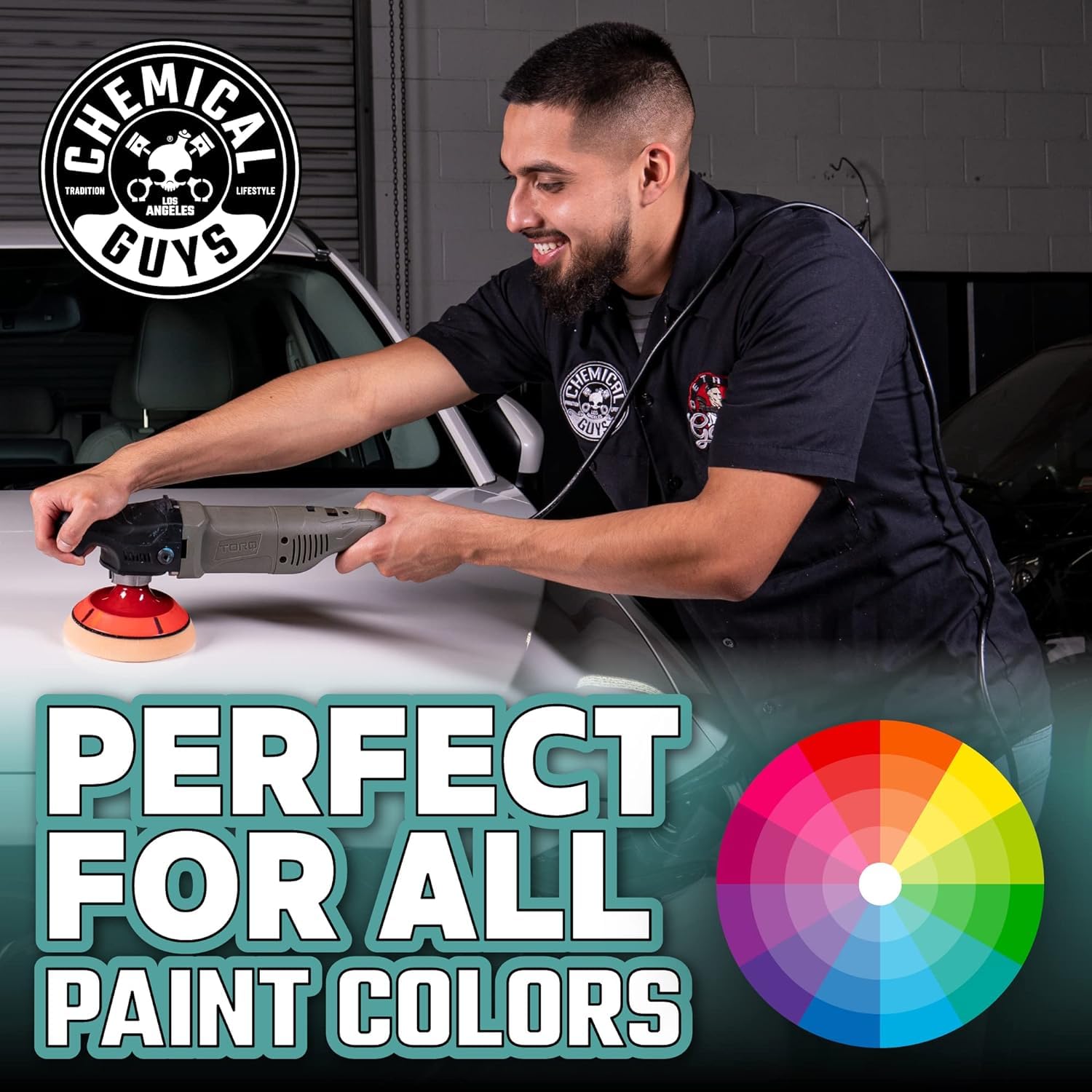 C4 Clear Cut Correction Compound Chemical Guys - Professional Paint Correction Polish for Cars, Trucks, SUVs, and RVs - Swirl, Hologram and Scratch Remover for a Smooth, Glossy Finish, 16 fl oz