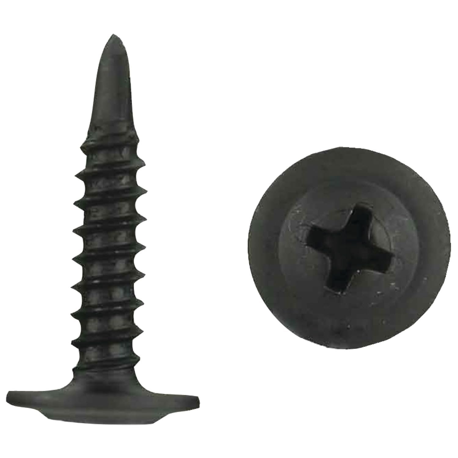 InstallBay PWHT834 8 X 3/4 Inches Phillips Tek Wafer Head Screws, 500-Pack