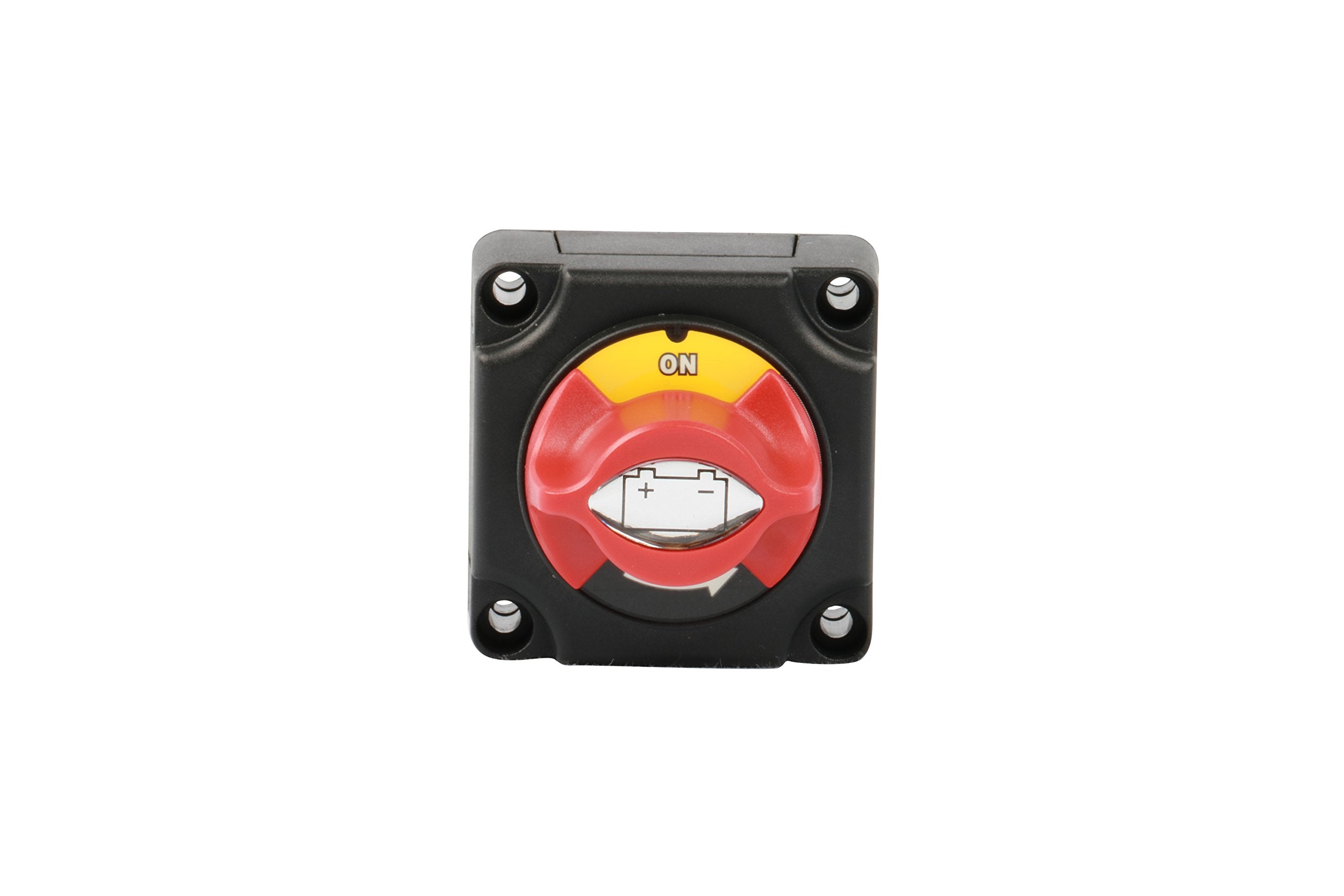 Battery Doctor WirthCo 20387 Mini Master Rotary Dial Disconnect Switch with On/Off Knob and Bottom Cover