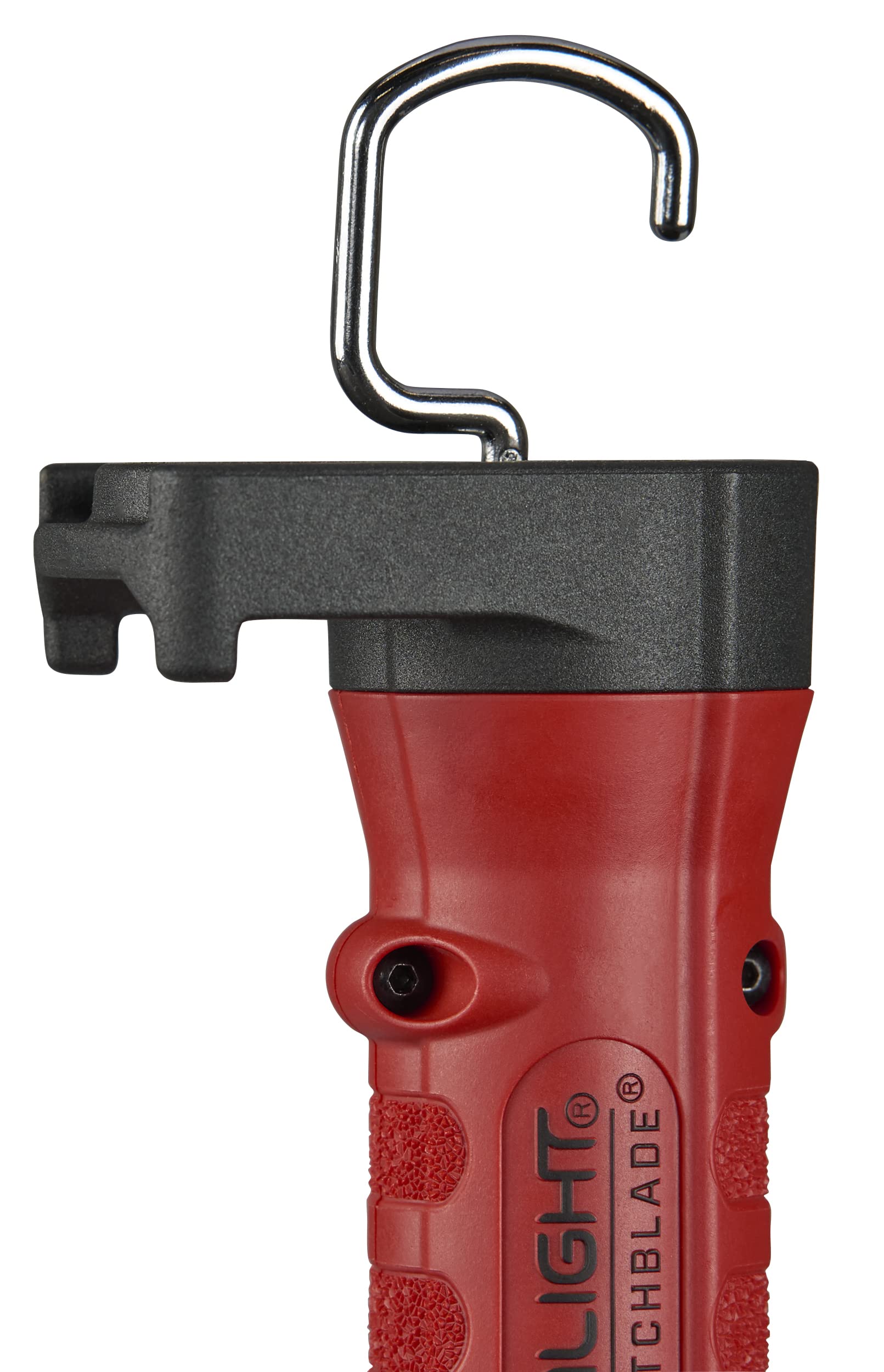 Streamlight Stinger Switchblade 800-Lumen Rechargeable Compact Multi-Function LED Work Light with Color-Rite Technology and AC Charger, Red