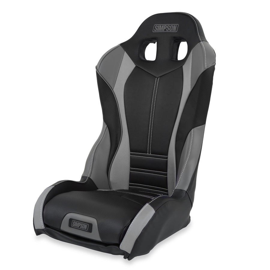 Pro Sport UTV Seat Simpson Racing Black/Charcoal/Gray 107-305