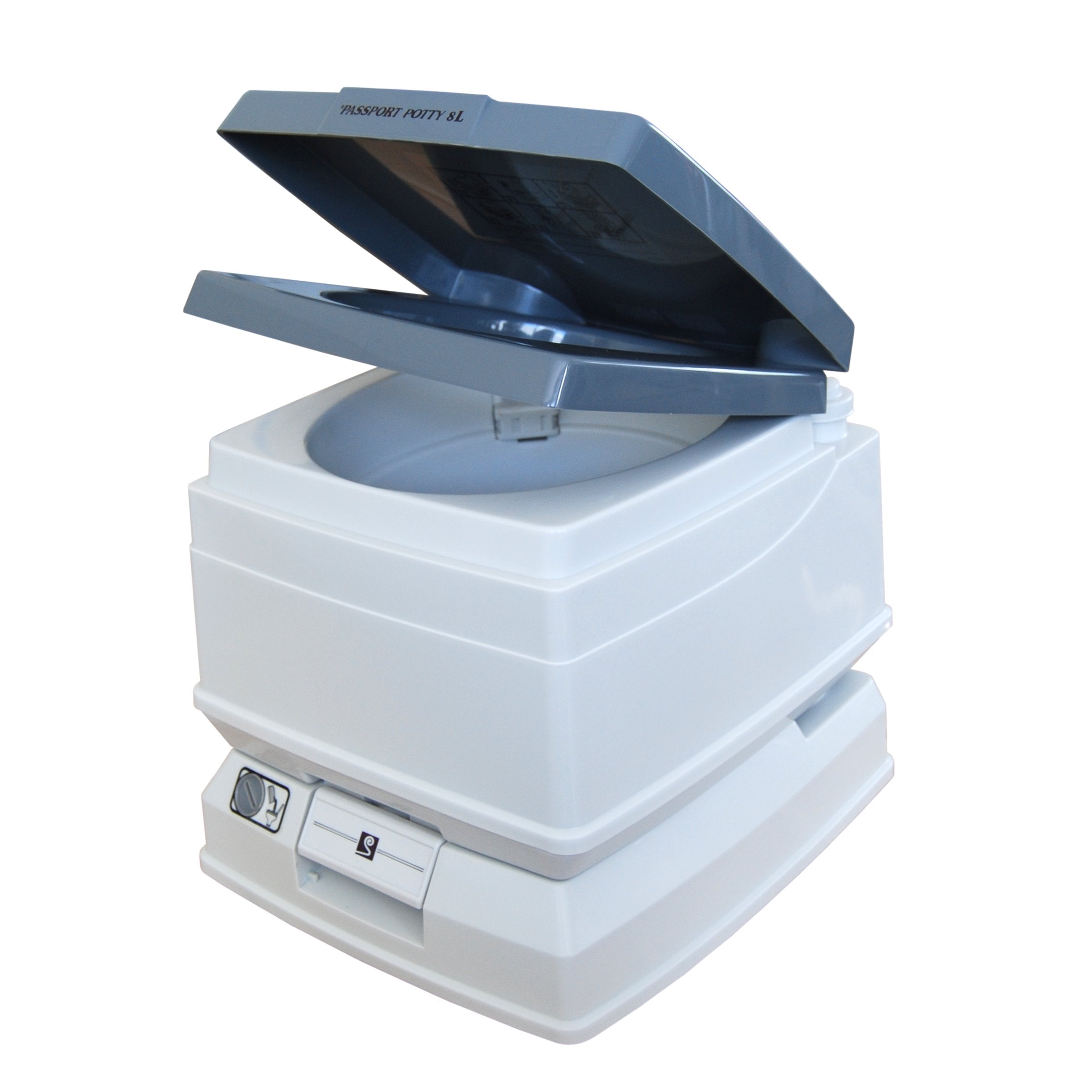 Passport Potty Sanitation Equipment 8 Liter, White