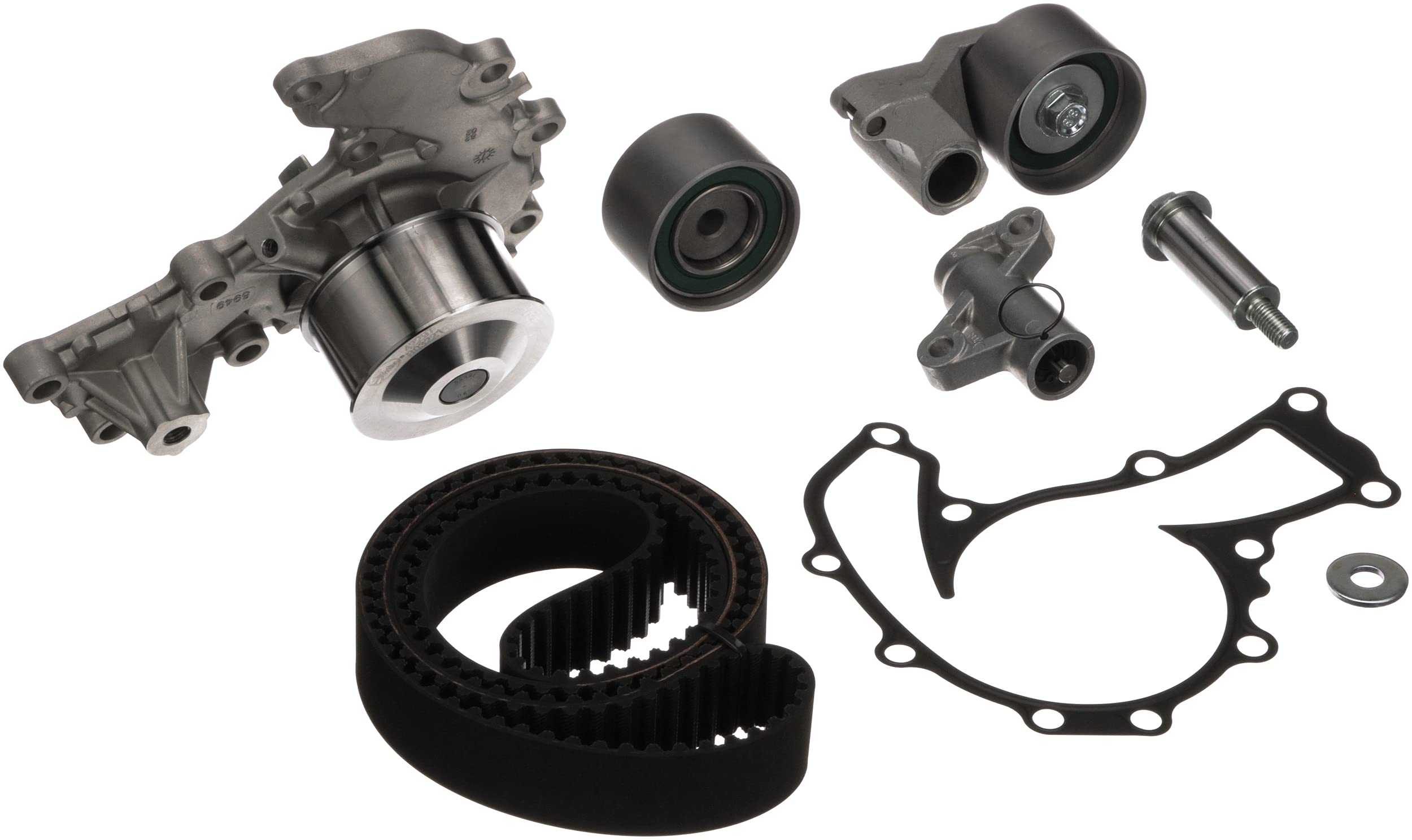 Gates Power Grip TCKWP303 Premium Timing Component Kit with Water Pump (Tckwp)