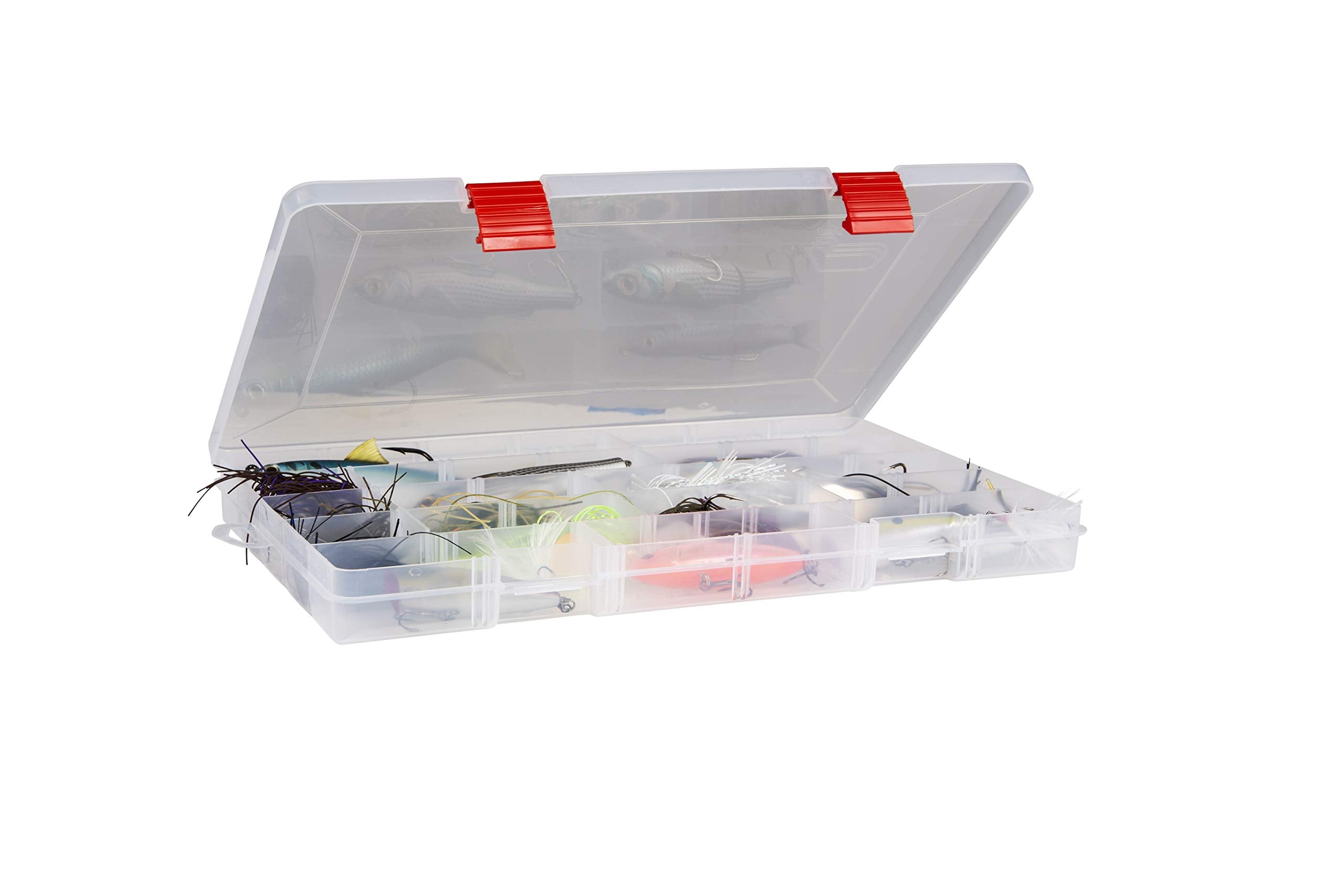 3700 Plano Rustrictor Thin Stowaway, Premium Tackle Storage with Rust Prevention, Clear