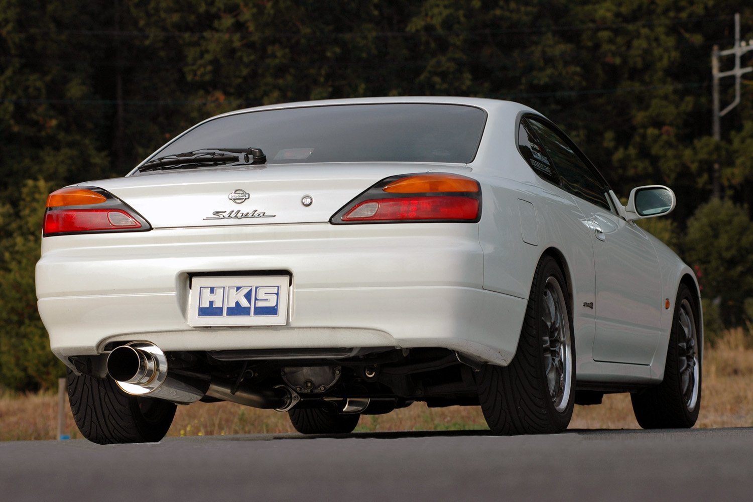 Silent Hi-Power Exhaust HKS 31019-AN017 (S15 SR20DET), 1 Pack, (N)