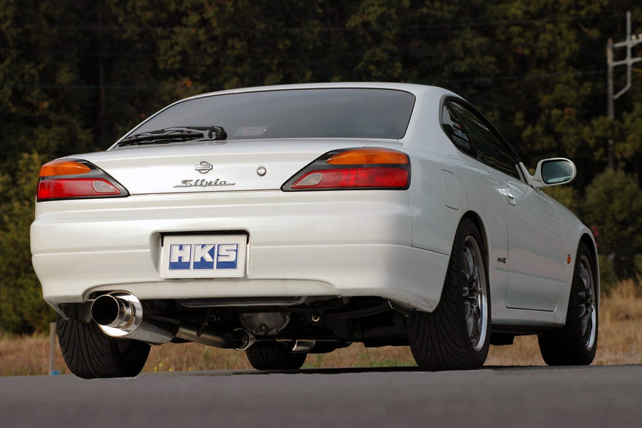 Silent Hi-Power Exhaust HKS 31019-AN017 (S15 SR20DET), 1 Pack, (N)