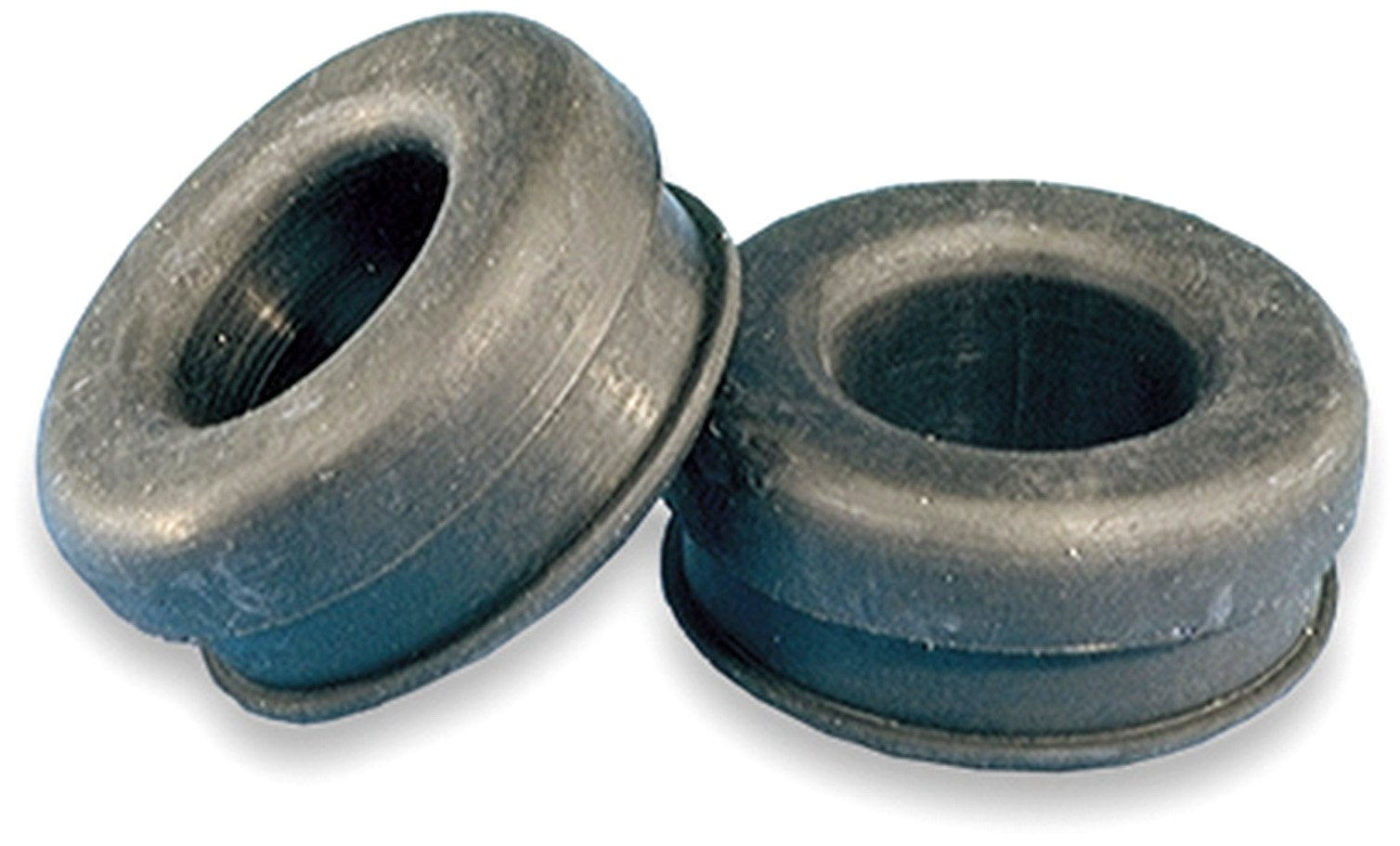 PCV Moroso Grommet, 0.75 in ID, 1.22 in OD, 0.65 in Thick, Rubber, Black, Pair