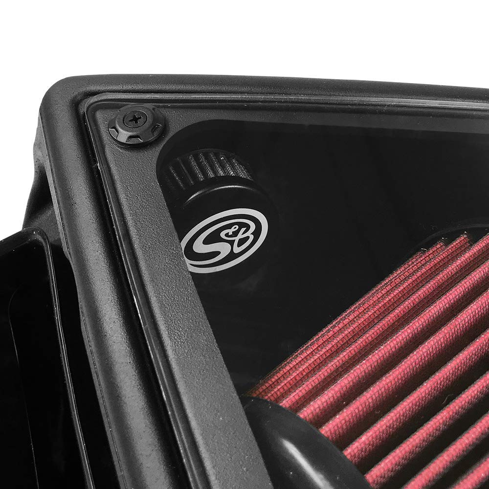 Cold Air Intake S&B Filters 75-5107 For 2015-2017 VW/AUDI 2.0T, 2018 VW 2.0T Manual Transmission (Oiled Cleanable, 8-ply Cotton Filter)