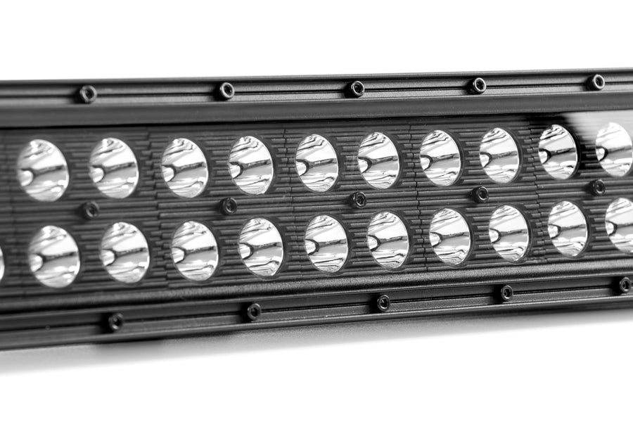 30" Rough Country Dual Row LED Light Bar - 180W, 14,400 Lumens, Combo Spot/Flood Beam, Off-Road Lighting for Jeeps, Truck & UTV