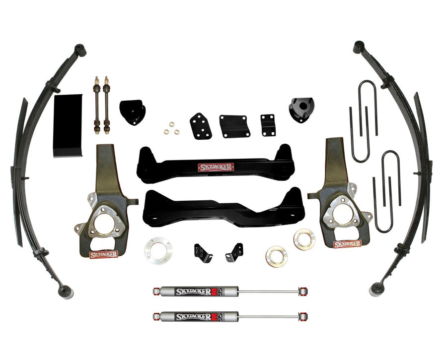 Suspension Lift Kit Skyjacker D660SSKS-M w/Shock M95 Performance Shocks 6 in. Lift System 4 Shocks