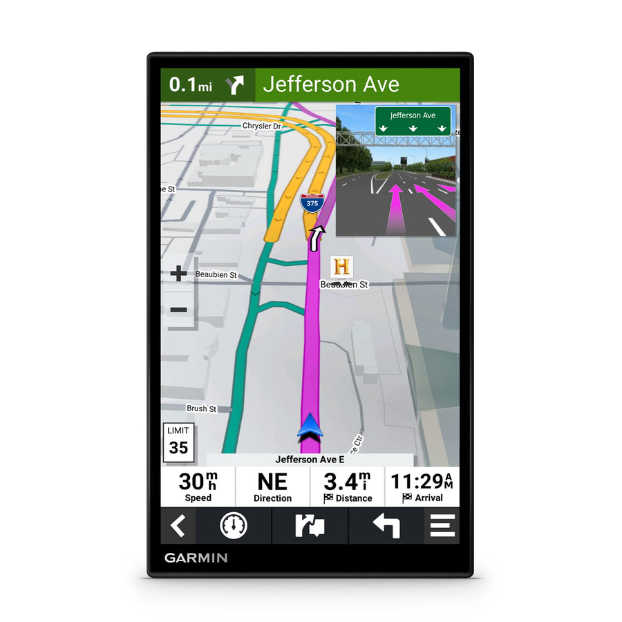 DriveSmart Garmin 86, 8-inch Car GPS Navigator with Bright, Crisp High-Resolution Maps and Garmin Voice Assist