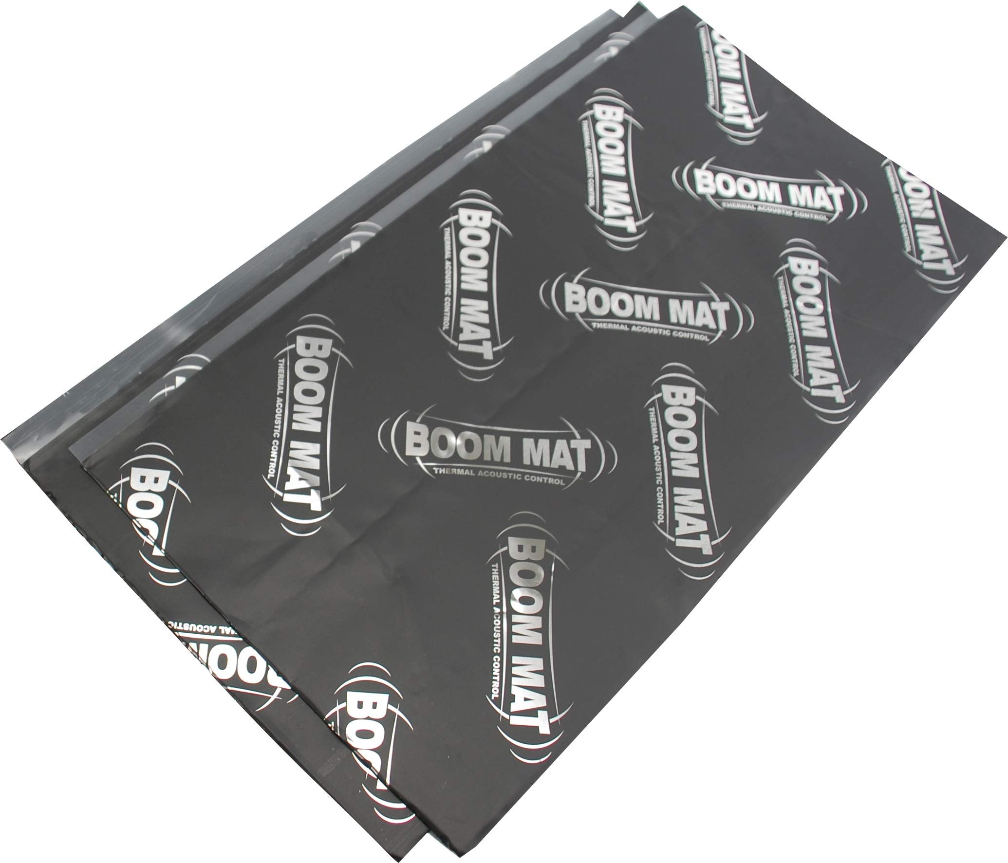 Boom Mat XL Sound Deadening / Damping Material Design Engineering | 4mm 12.5" x 24" (2 Sheets) | Black | 050221