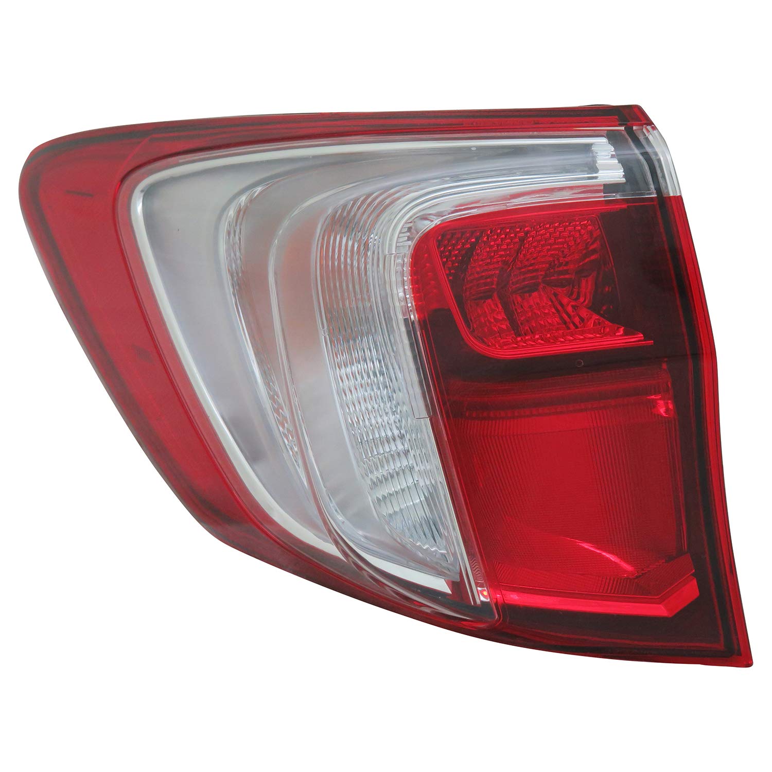 Left TYC Tail Light Assembly Compatible with 2016-2018 Acura RDX
