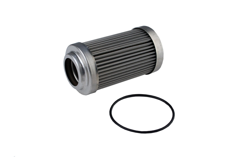 Replacement Filter Element Aeromotive 12635, 40-Micron Stainless Mesh, Fits All 2" OD Filter Housings
