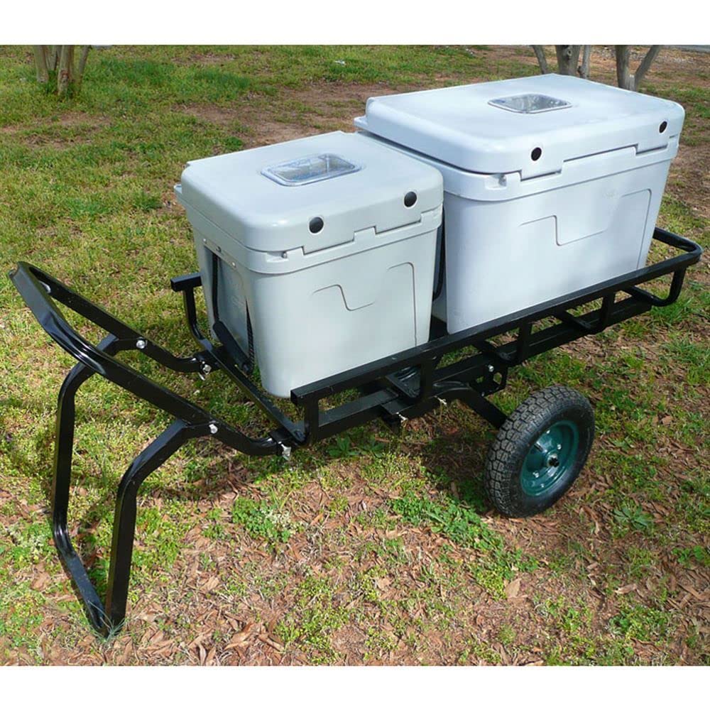 Tilt-N-Go II Viking Solutions Universal Durable Foldable Easy-to-Use Big Game Lifting and Transport Hitch-Mounted Tiltable Hauler