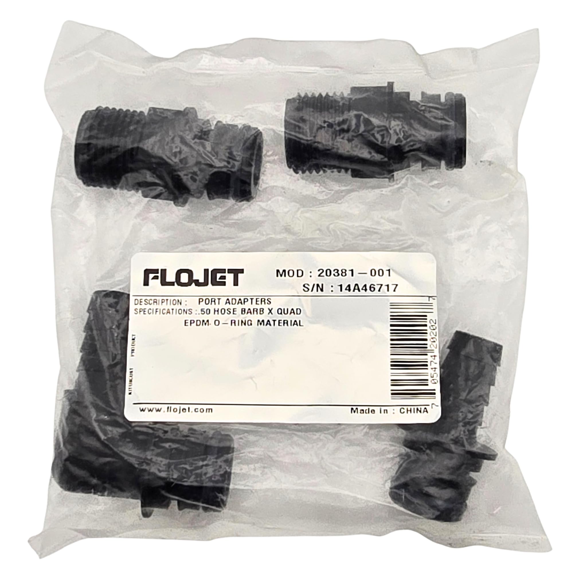 20381001 FLOJET/ITT Kit Port Ep .50hb 2 Qst 2