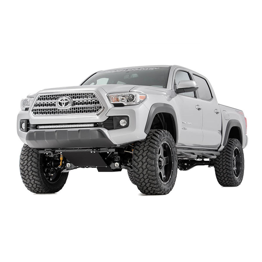 4" Rough Country Suspension Lift Kit w/M1 Struts for 16-23 Toyota Tacoma - 75740