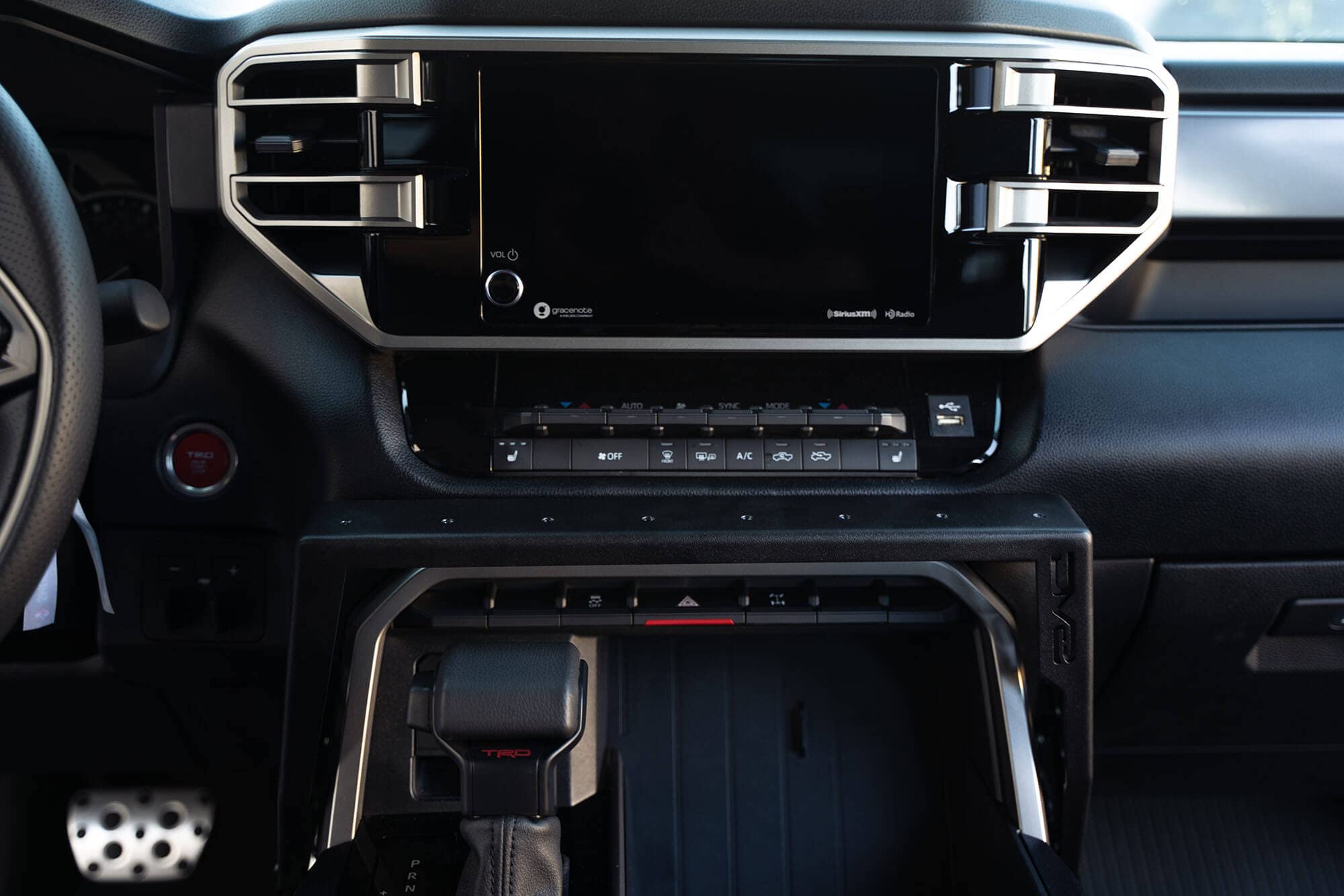 Center Console DV8 Offroad Molle Panels & Device Bridge for 2022-2025 Toyota Tundra & 2023 Sequoia | Mount for Cell Phone, GPS, & Other Accessories | Truck Cargo Storage | Quick & Easy Installation