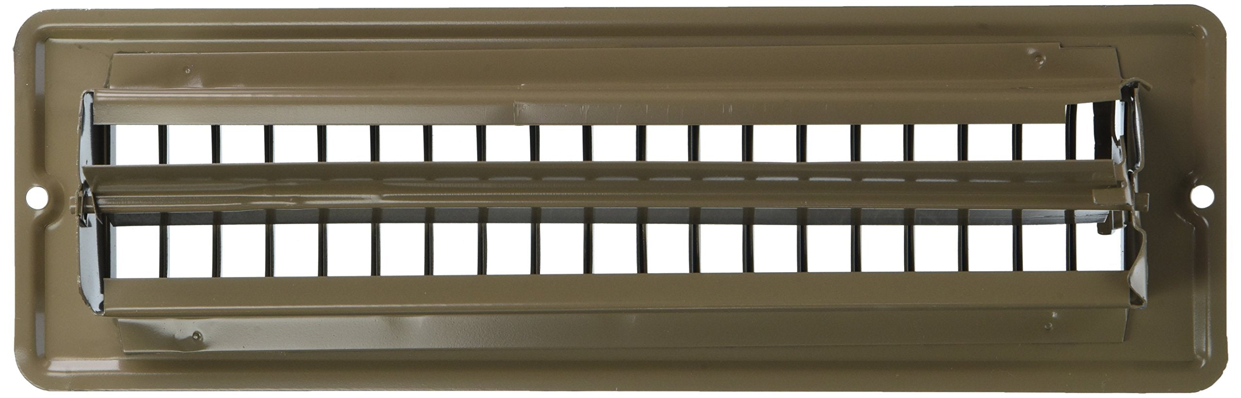 2-1/4" x 10" AP Products Brown Floor Register